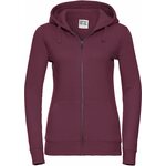 "Lady Fit" huvtröjor Vinröd (41)